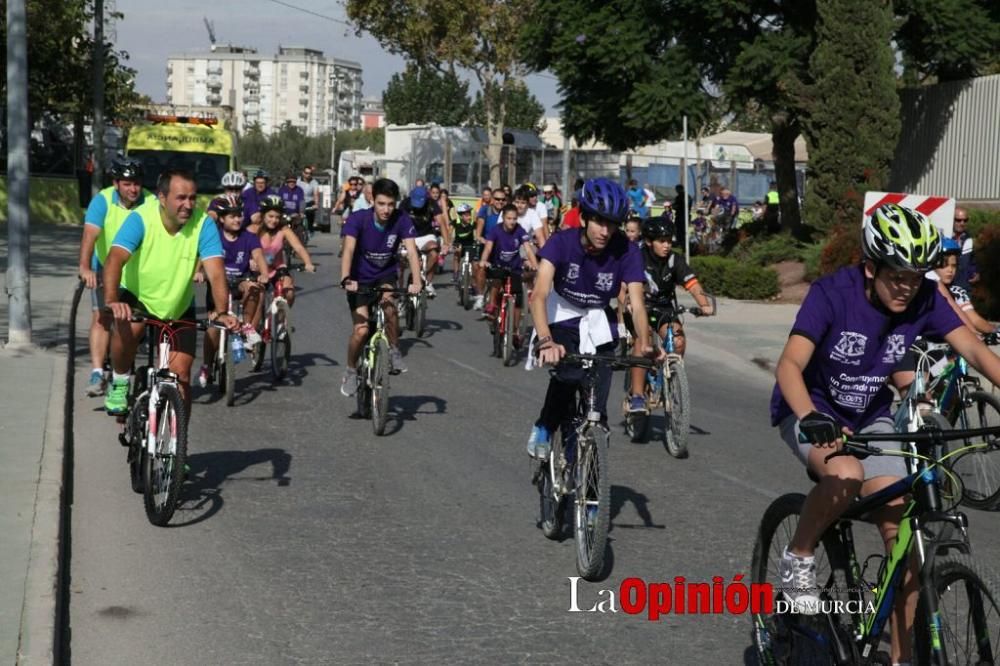 Ciclopaseo para clausular en Lorca los JDG