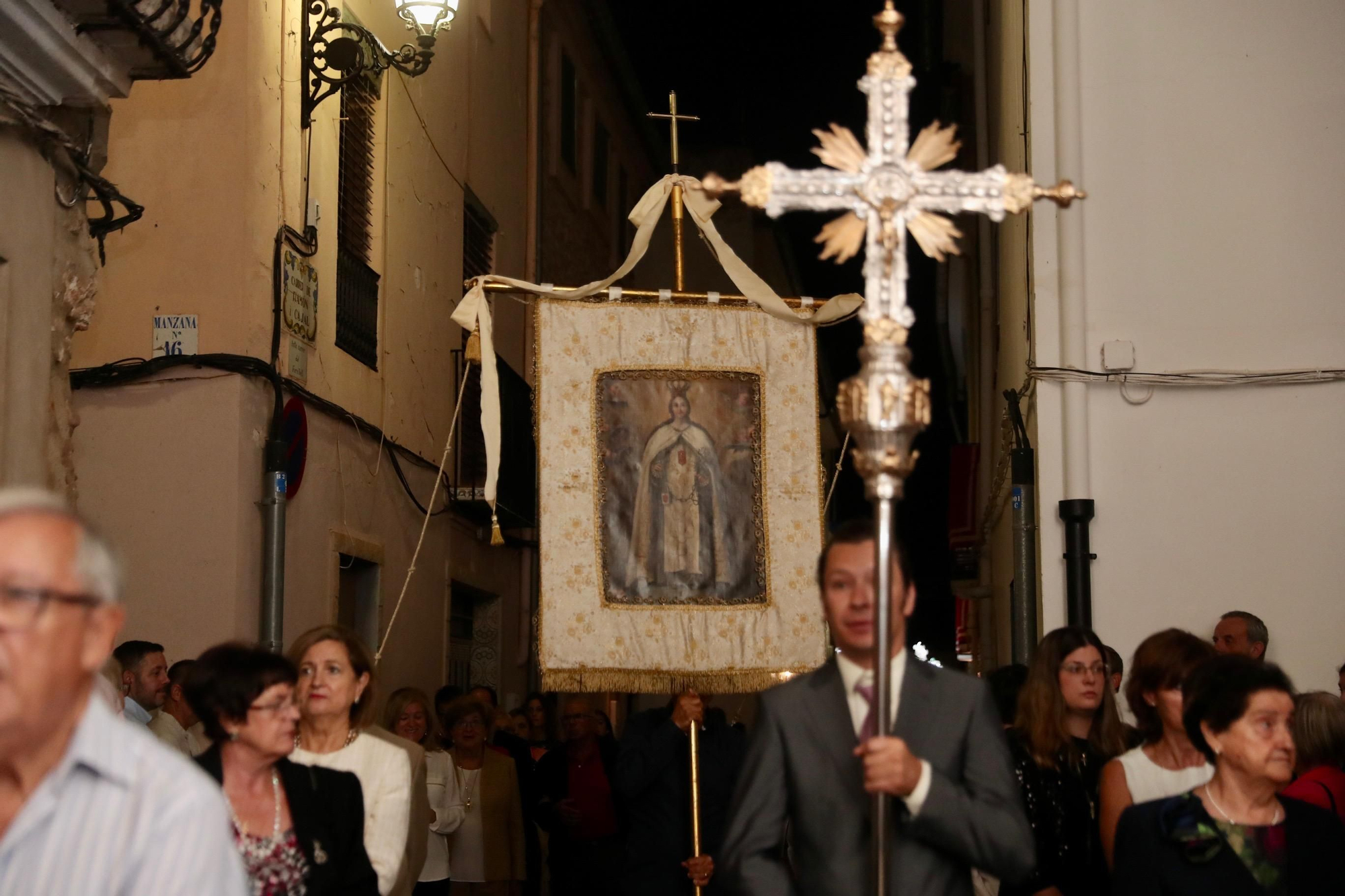 Carmen vuelve a casa: procesión de la Merced en su pueblo, Algar de Palancia