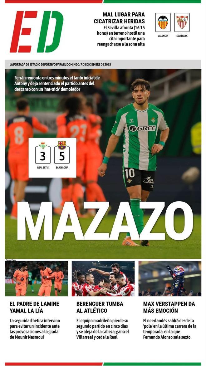 Las portadas de la prensa deportiva de hoy
