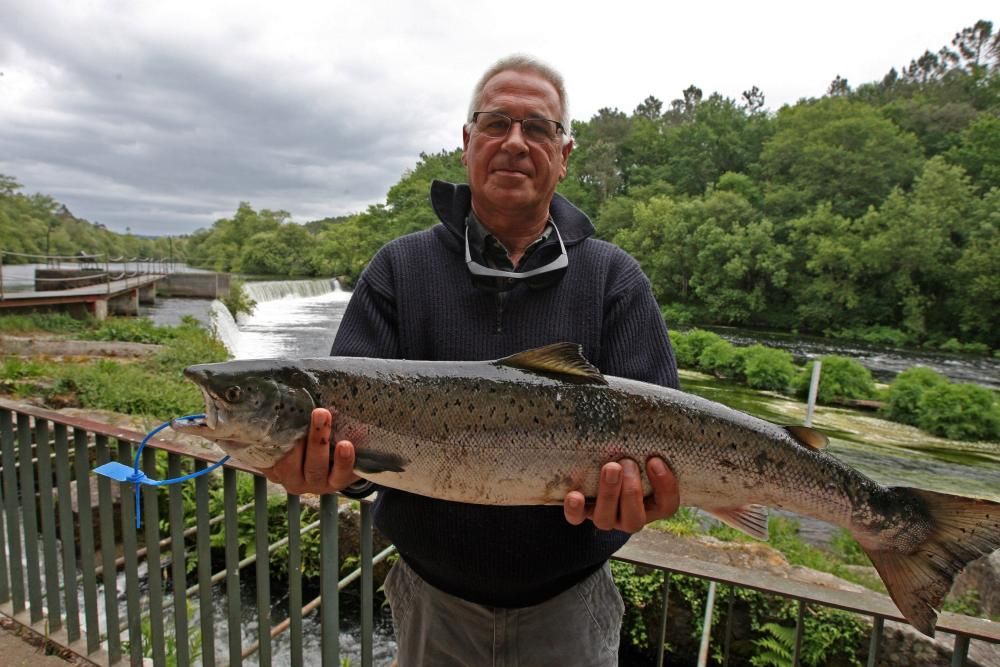 Primer día de la temporada de pesca del salmón