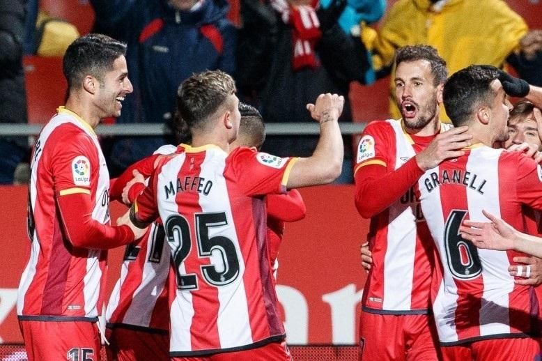 El Celta no pudo superar al Girona en Montilivi // Eddy Kelele