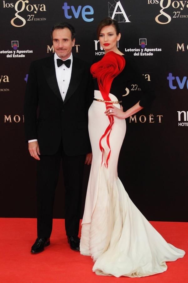Los mejores looks de los Goya 2012 Nieves Álvarez