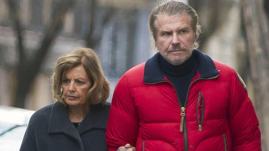 Teresa Campos y Bigote en los tiempos en los que fueron pareja
