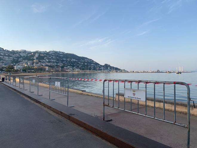 Tanquen els accessos al port de Roses per la troballa d'una mina