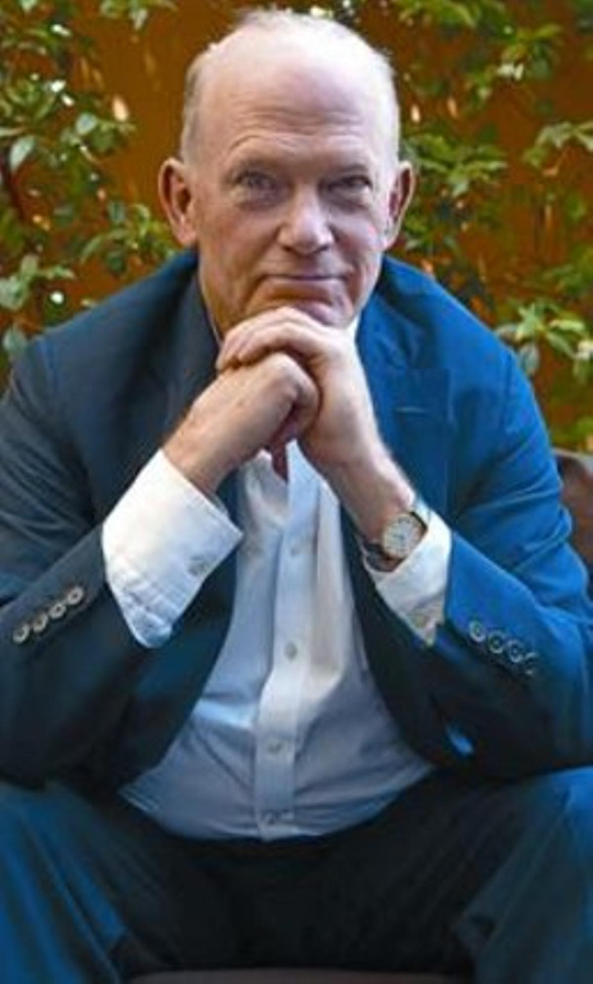 Andrew Wylie, ayer en Barcelona.