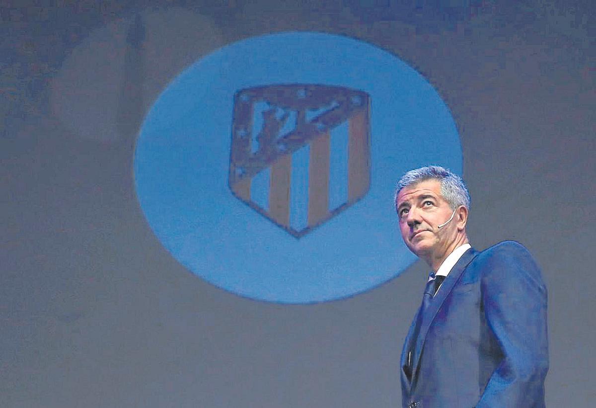 Miguel Ángel Gil Marín, consejero delegado y propietario del Atlético de Madrid.