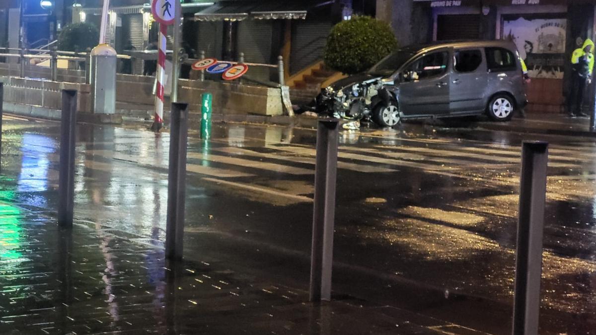 Accidente en Santa Cruz