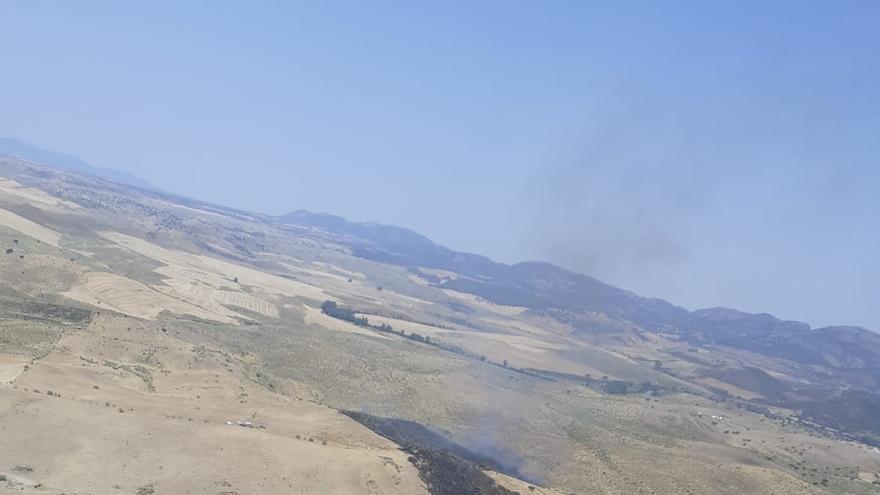 El Infoca extingue un incendio declarado en Belalcázar