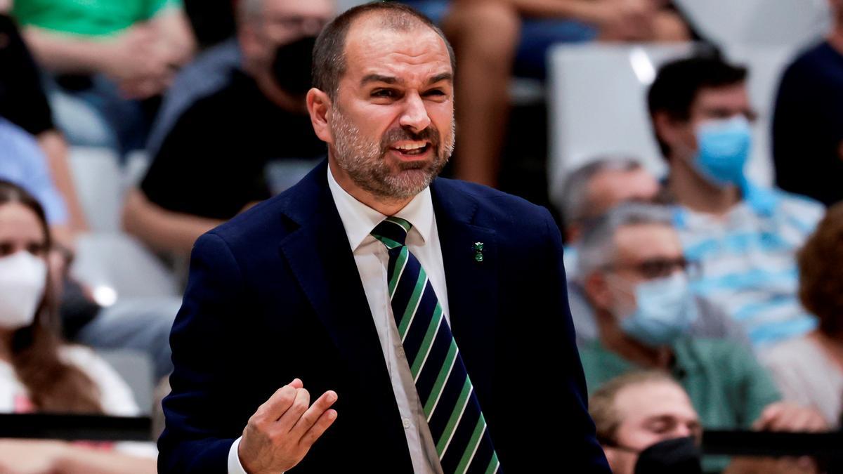 Carles Duran se mostró satisfecho por la victoria del Joventut