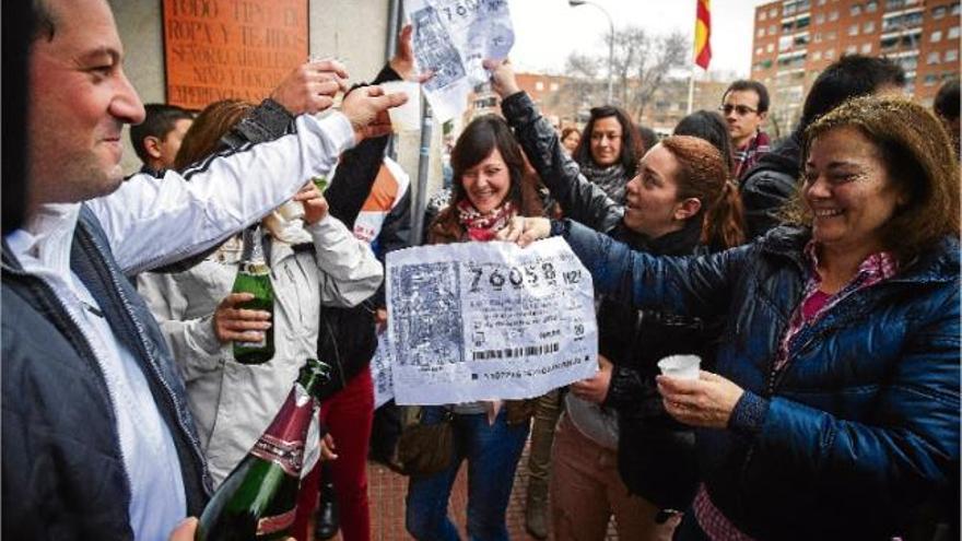 Alcalá de Henares s&#039;endú quasi tots els milions de la Grossa de Nadal