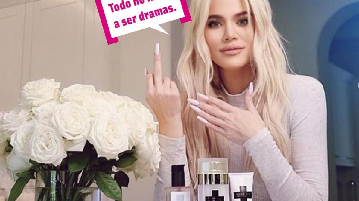 Todo no iban a ser dramas para Khloé Kardashian