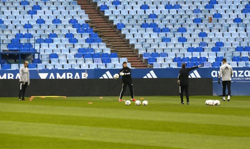 Entrenamiento del Real Zaragoza (12-22-2020)