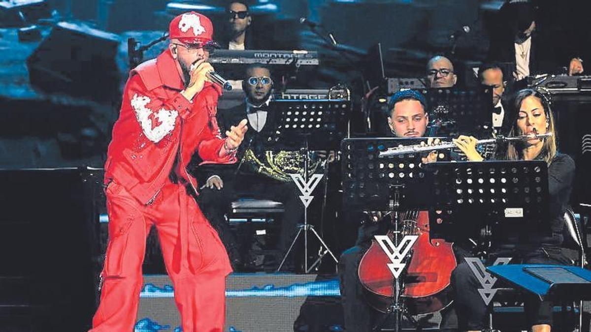 El reguetonero puertorriqueño Yandel  en directo