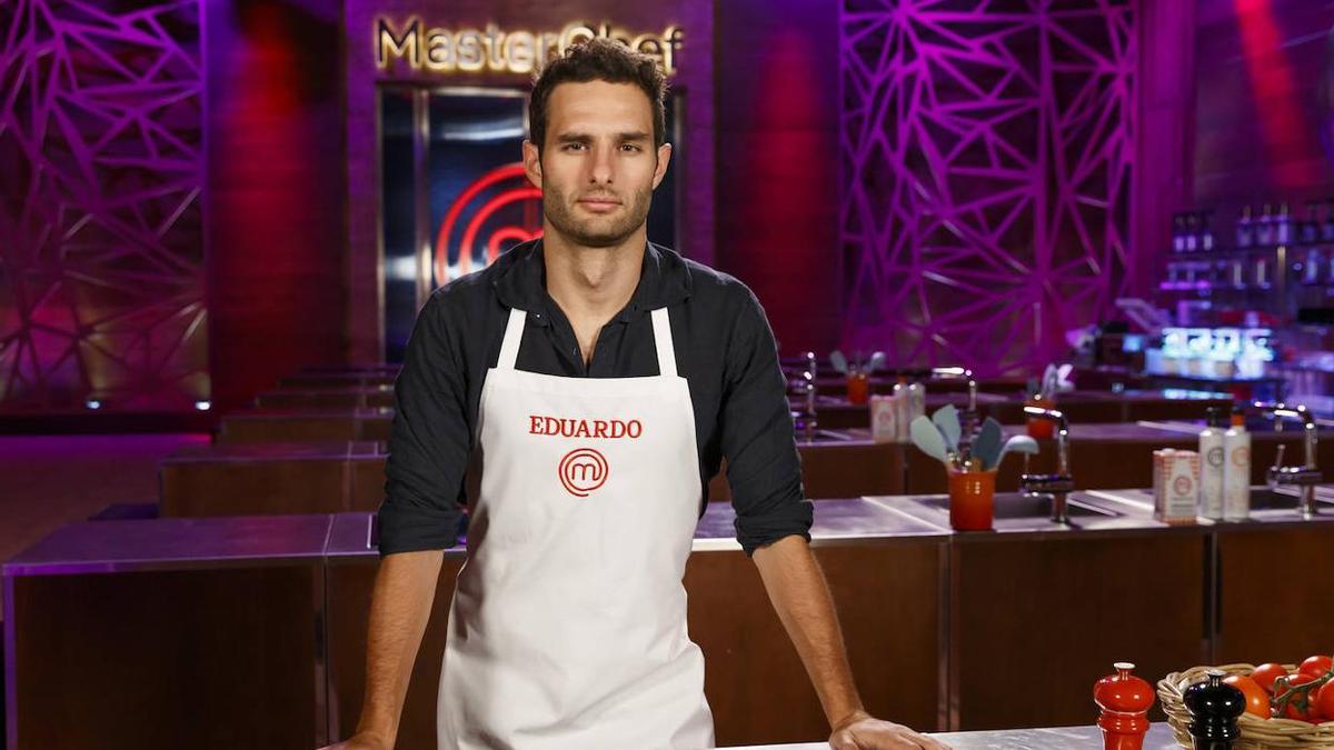 Edu Rosa, en una imagen promocional de &#039;Masterchef celebrity&#039;.