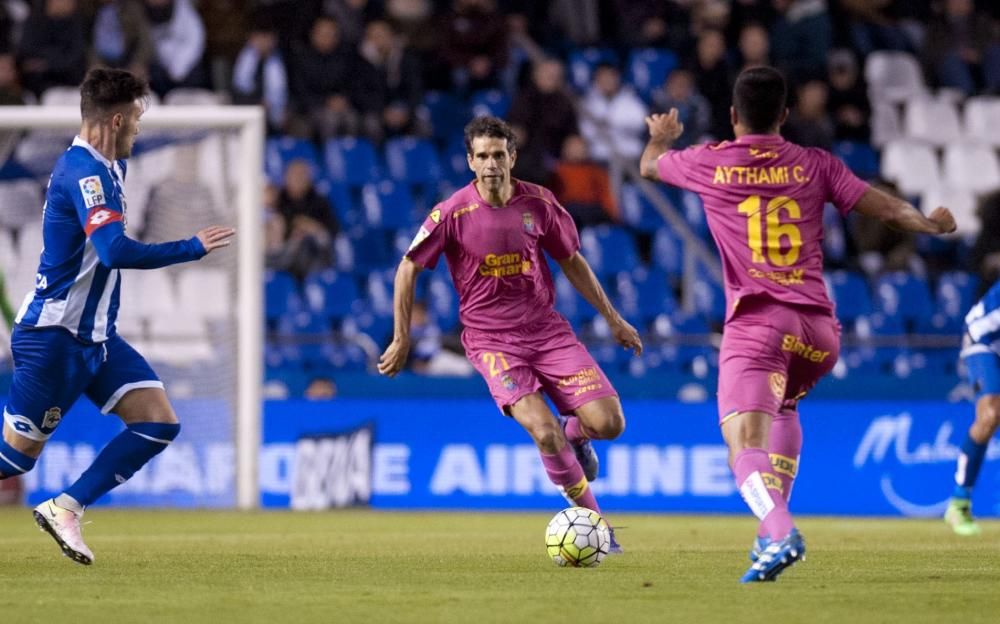 Valerón vivió un regreso muy especial a Riazor