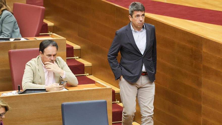 Carlos Mazón y su 'dos' en el PPCV, Juanfran Pérez Llorca