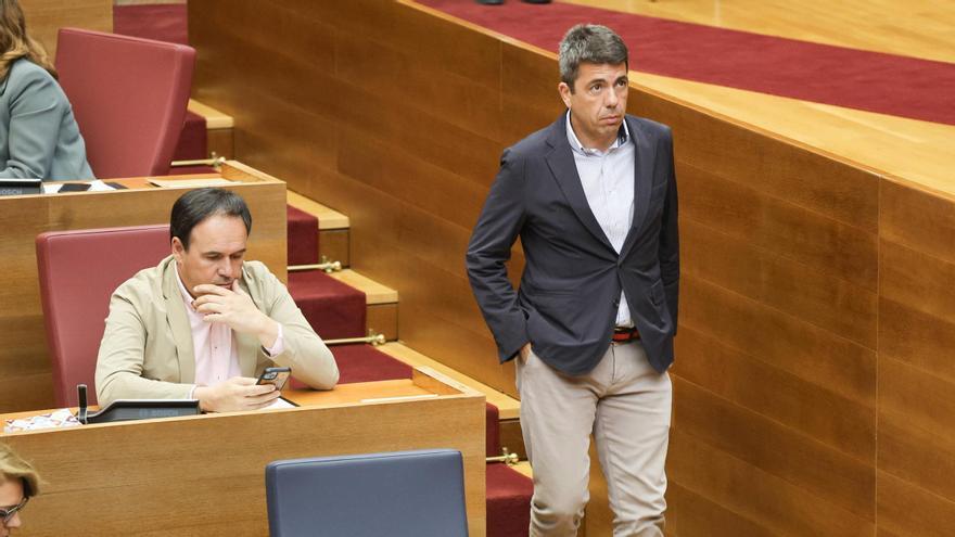 Carlos Mazón i el seu número dos en el PPCV, Juanfran Pérez Llorca
