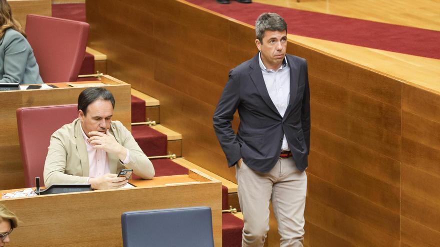 Carlos Mazón y su 'dos' en el PPCV, Juanfran Pérez Llorca