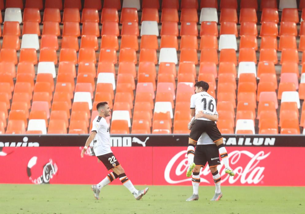 Las imágenes del Valencia CF - Valladolid