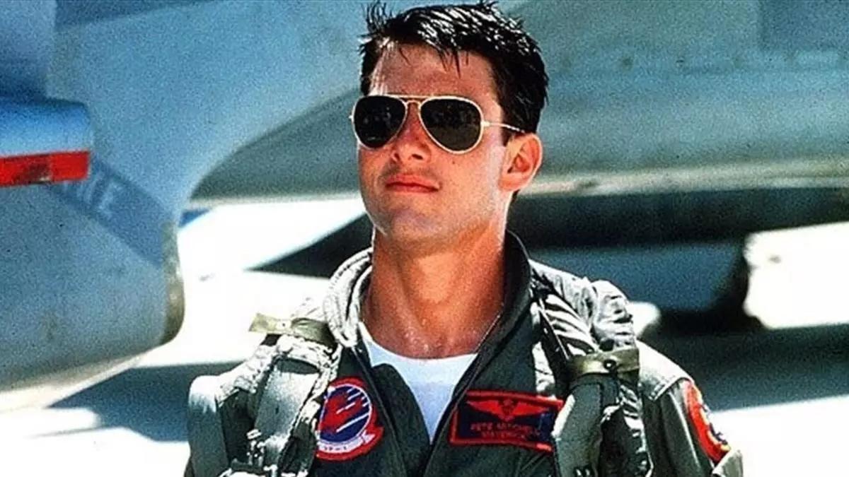 Tom Cruise en la película que le convirtió en una superestrella en el cine mundial.