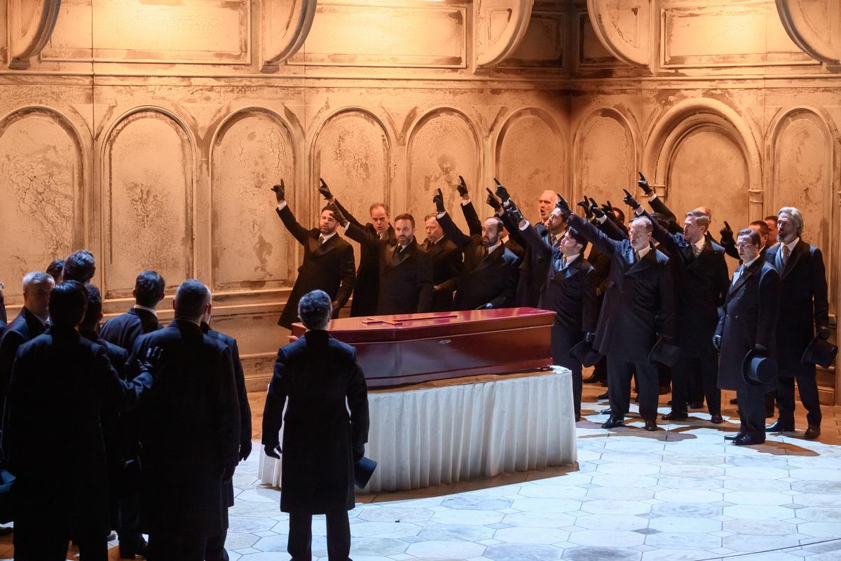 Representación de &quot;Parsifal&quot; en el Liceu de Barcelona.