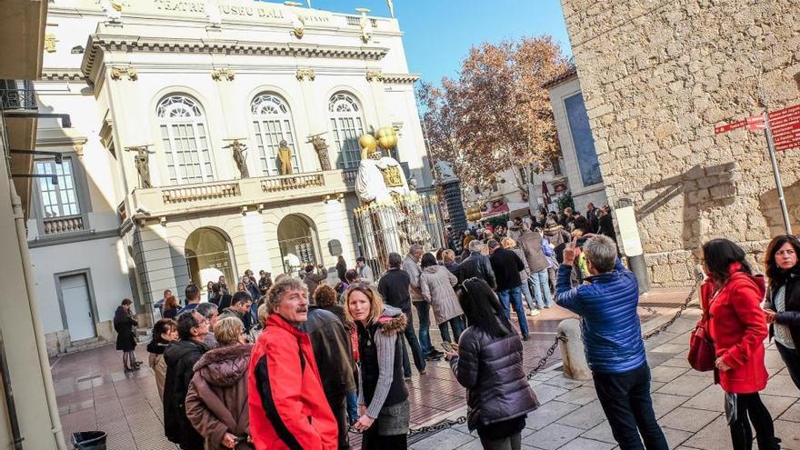 Lleuger descens de visitants als Museus Daí