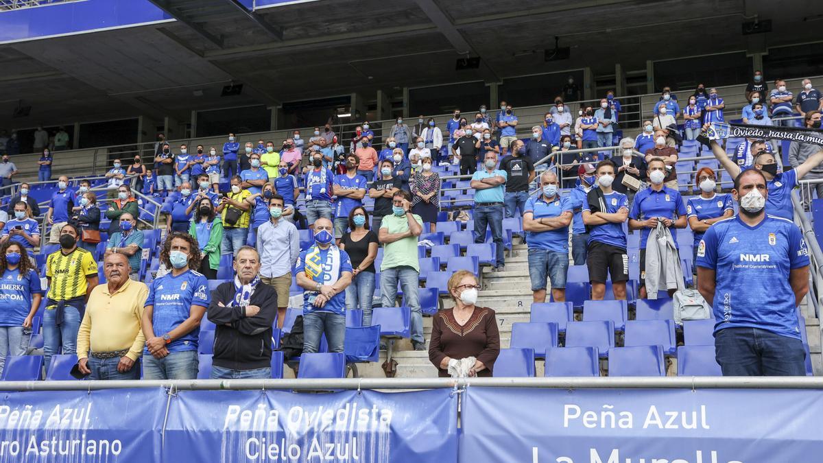 El partido del Real Oviedo, en imágenes