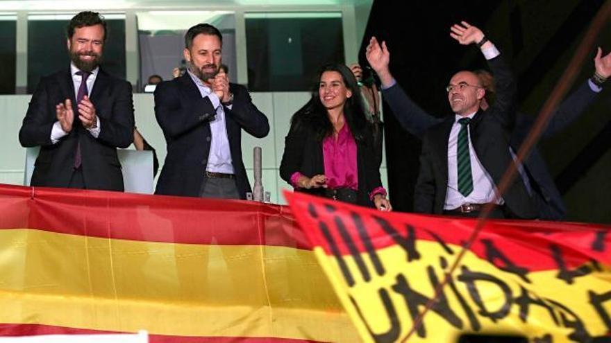 Santiago Abascal tras los 52 escaños de Vox: "La mayor gesta política de la historia de la democracia"