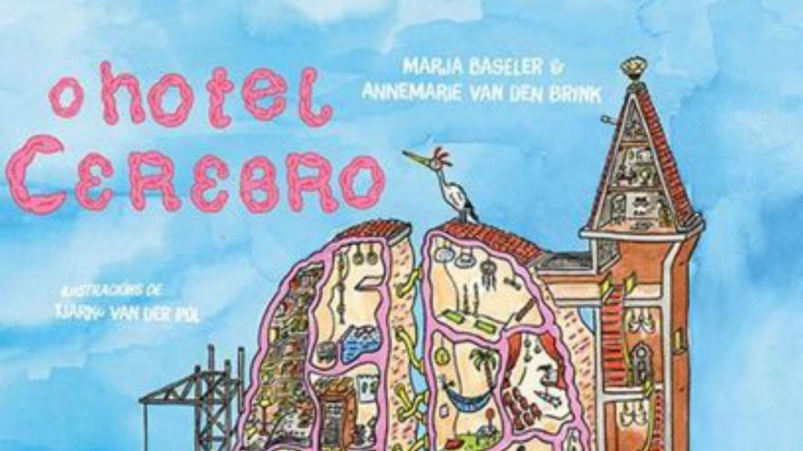 Portada de ‘O hotel cerebro’.