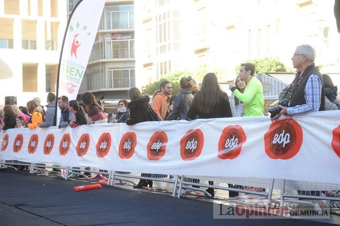 Ambiente de la Maratón de Murcia