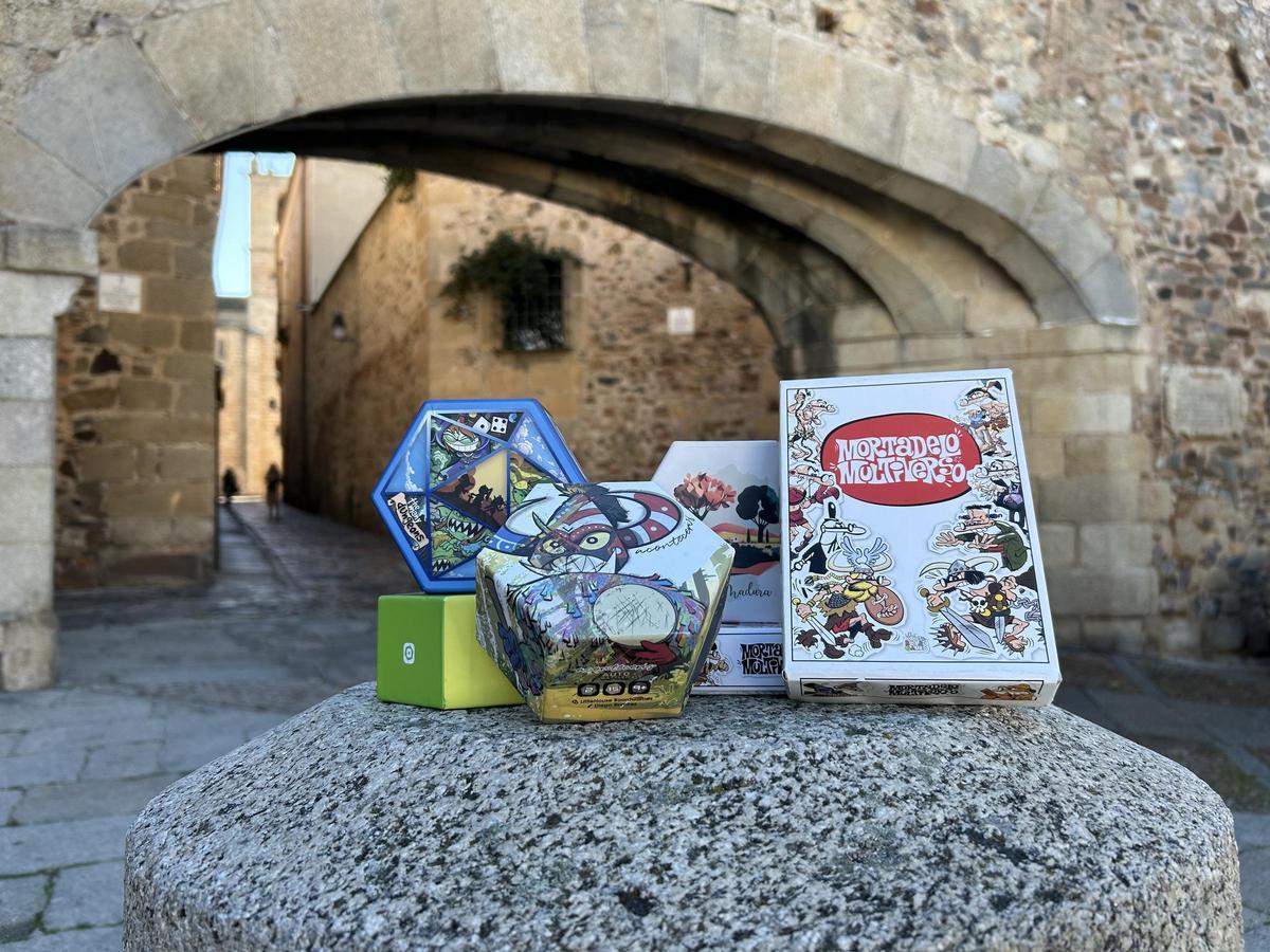 Juegos creados por 'LittleHouse BoardGames', empresa de Cáceres.