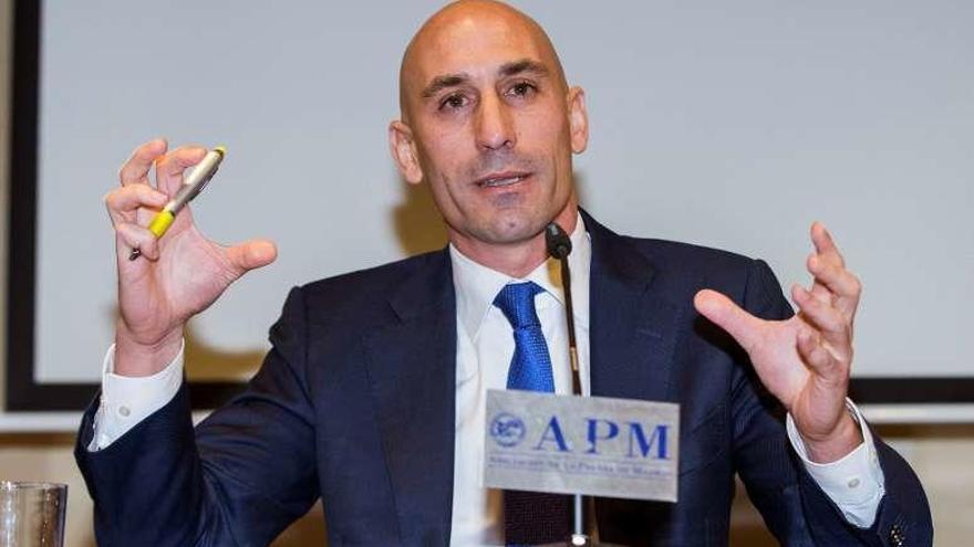 Luis Rubiales aspira a ser presidente de la Federación.