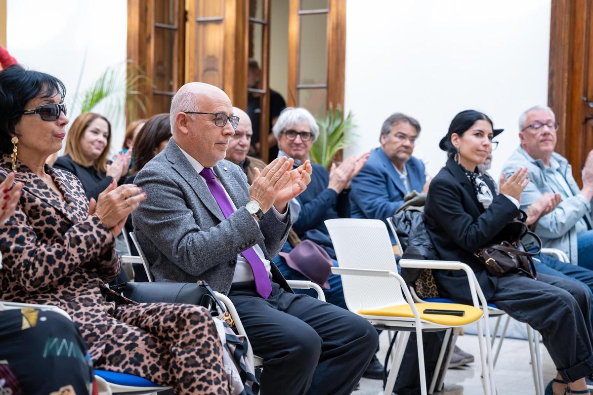 Homenaje del Cabildo de Gran Canaria a Cipriano Marín Cabrera