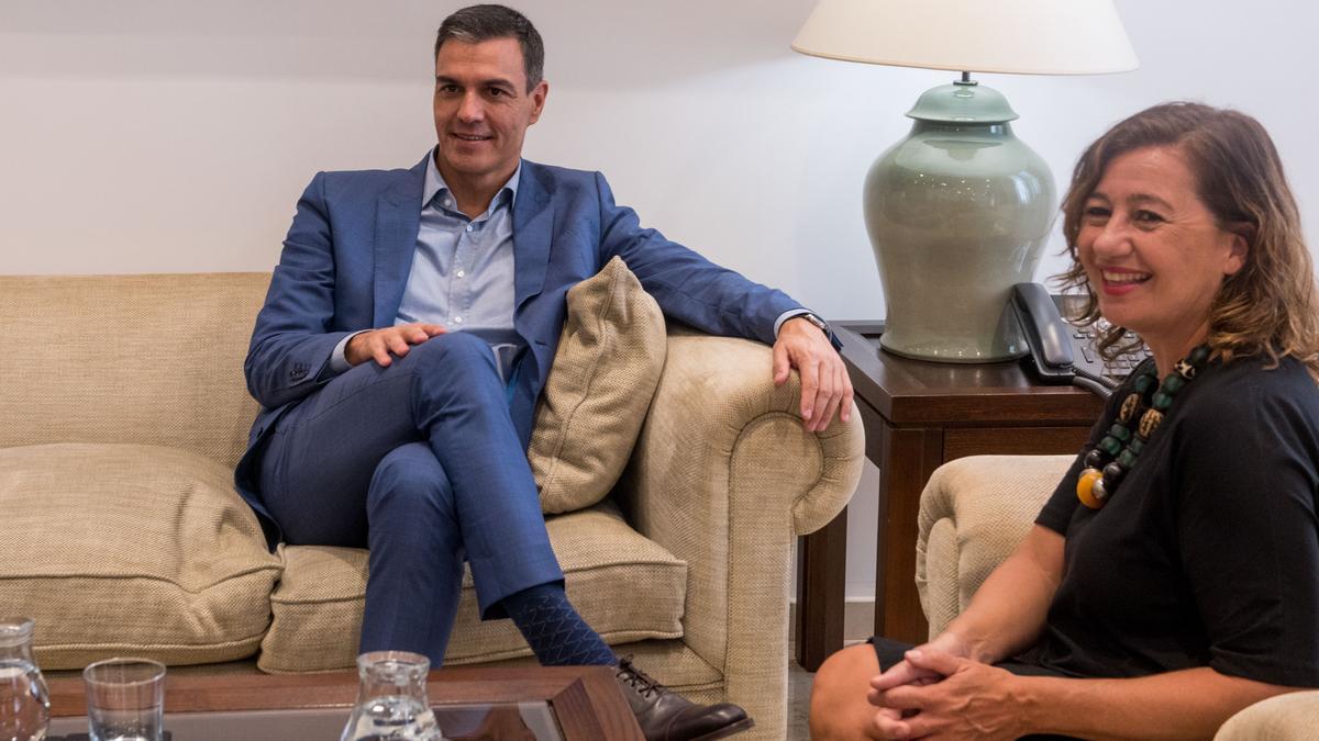 Sánchez confía en una nueva victoria de Armengol: &quot;Contará con todo mi apoyo y deseo que repita&quot;