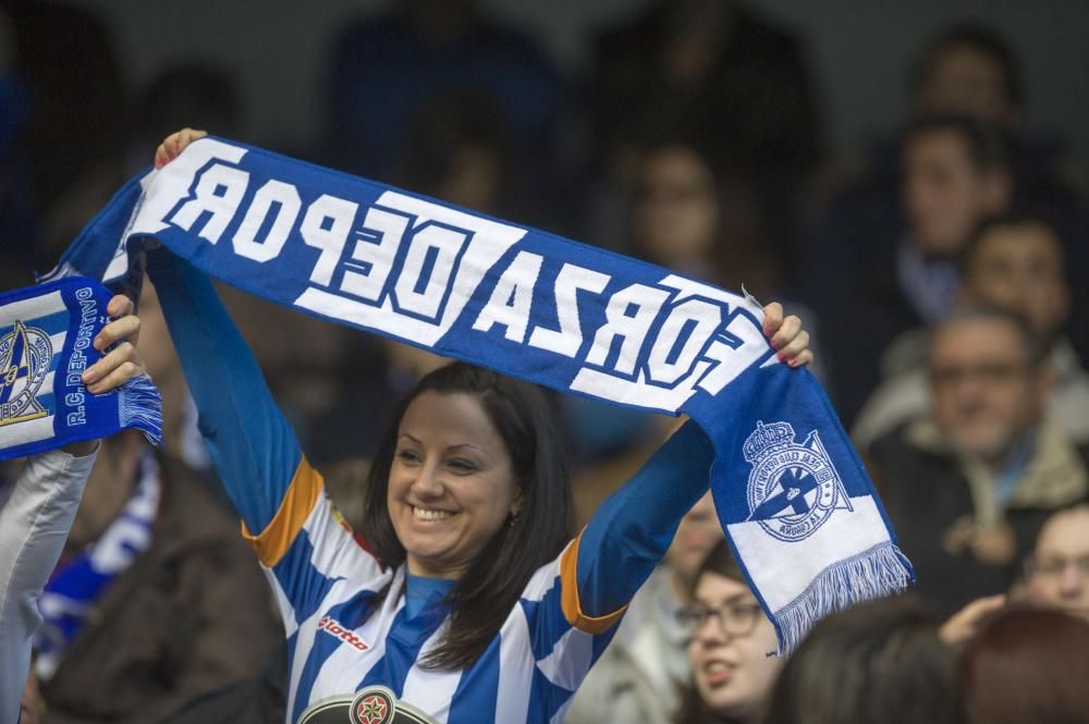 La afición disfrutó del derbi hasta el 0-1