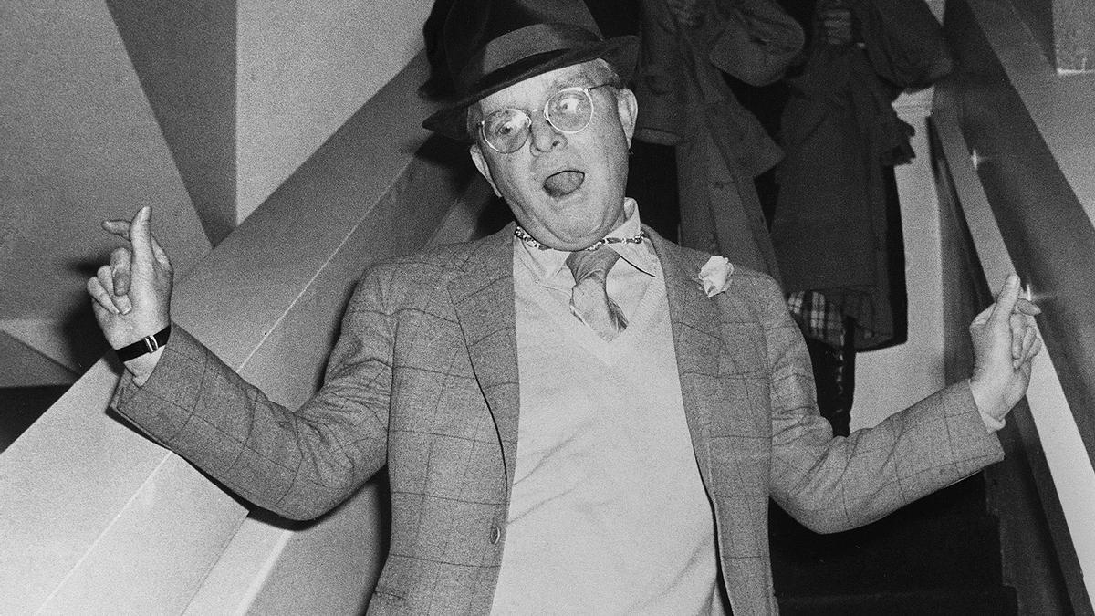 Truman Capote, en una discoteca de Nueva York, en 1978.