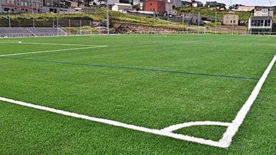 Campo de fútbol en San Pedro de Visma.