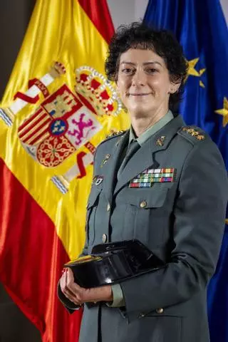 María Dolores Gimeno, primera mujer coronel en la Guardia Civil