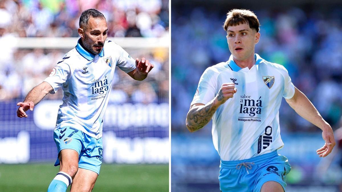 David Ferreiro y Javier Avilés son las primeras bajas del Málaga CF.