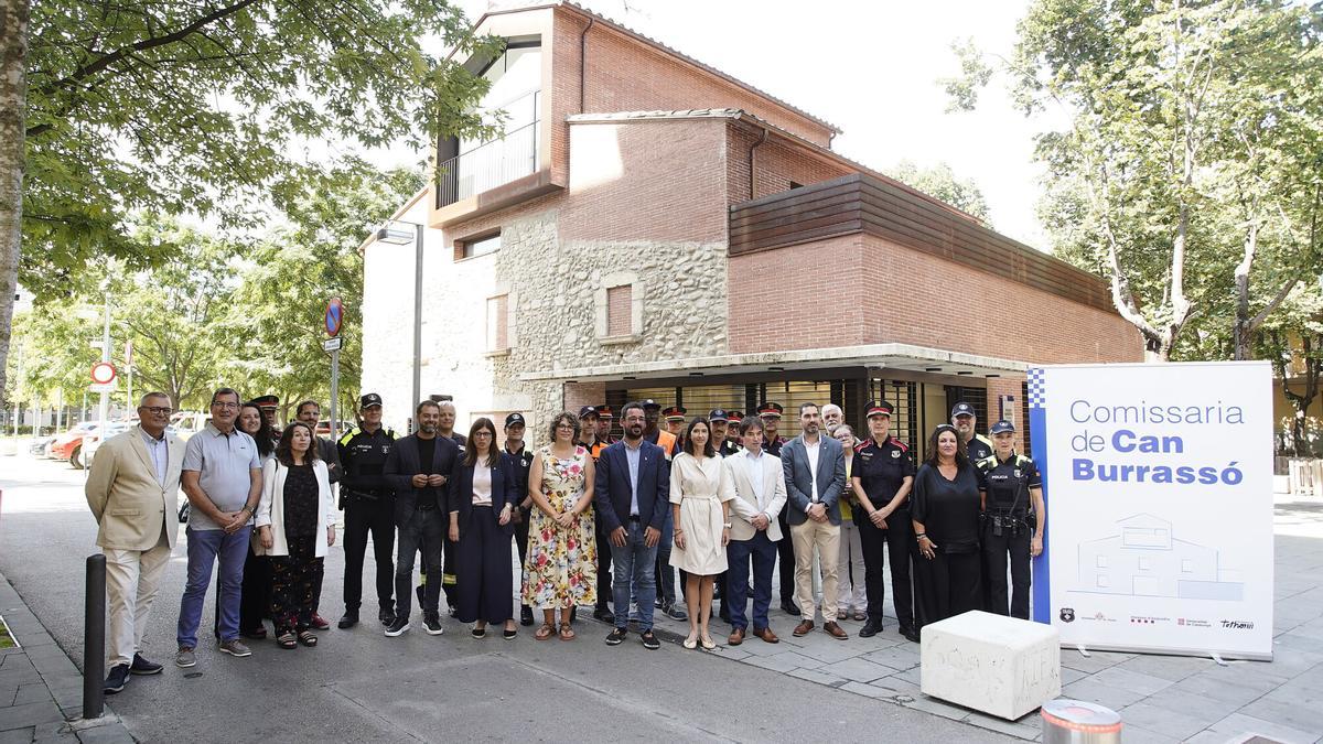Inauguració de la comissaria de Santa Eugènia can Burrassó