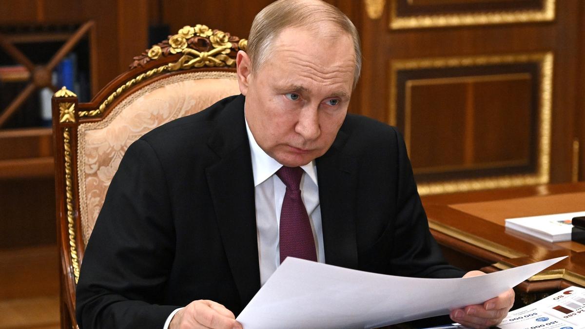 El presidente de Rusia, Vladimir Putin.