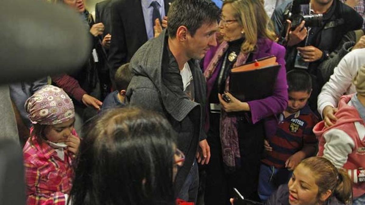 El compromiso de Leo Messi con los niños es innegociable