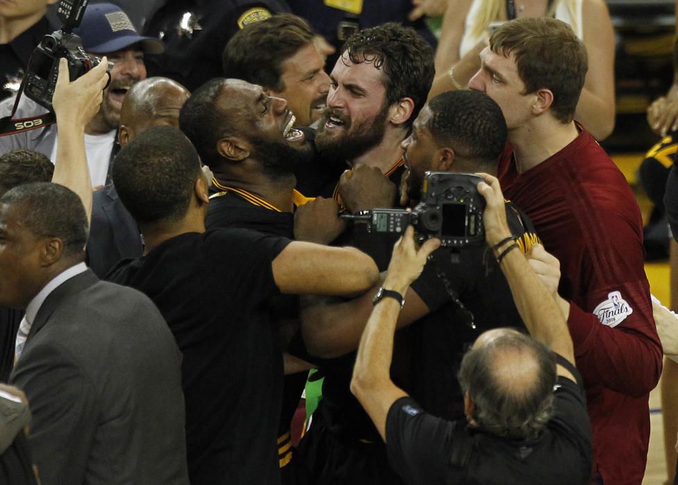 Los Cavaliers, campeones de la NBA