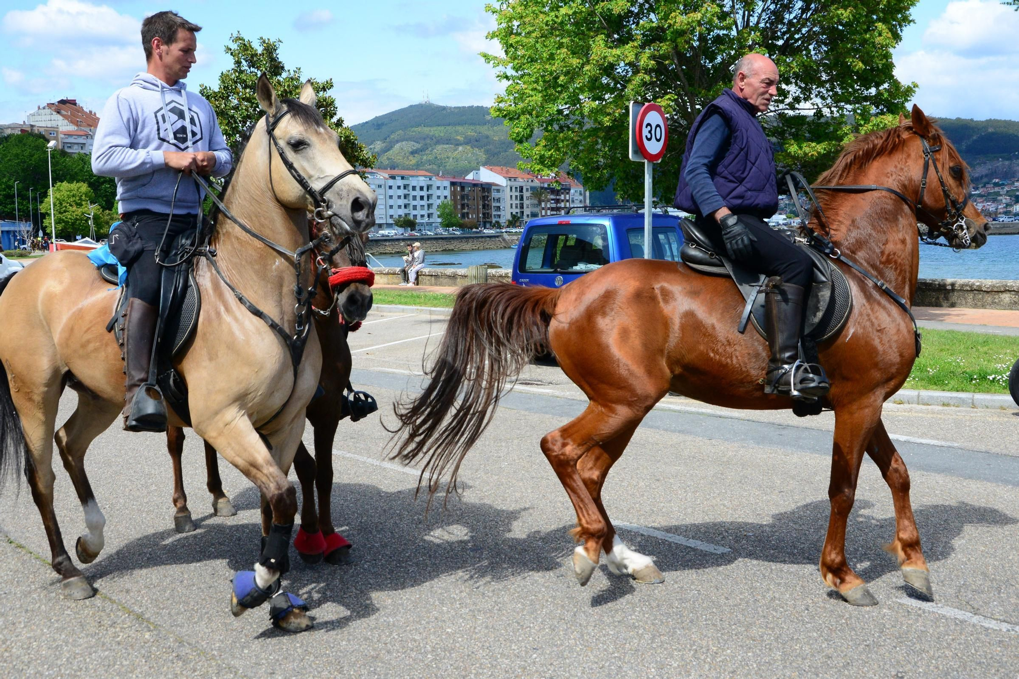 Más de 200 jinetes en la Xuntaza Cabalar de Moaña