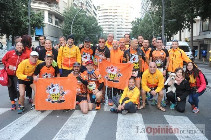 Salida Maratón y Media Maratón de Murcia