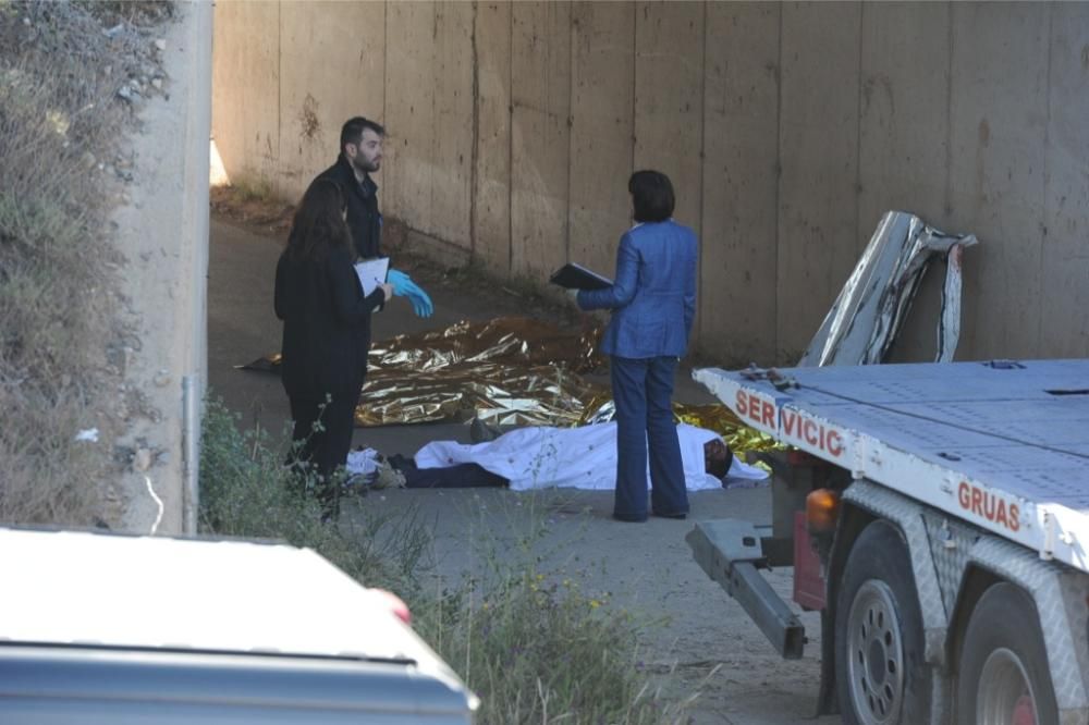 Grave accidente en la autovía Lorca-Águilas