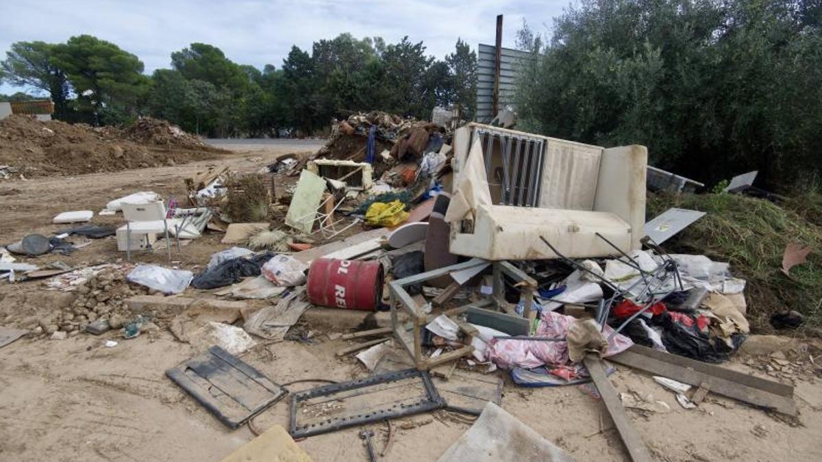La urbanización L'Estona, en Alcanar (Montsià), será la primera en deconstruirse tras los reiterados temporales.