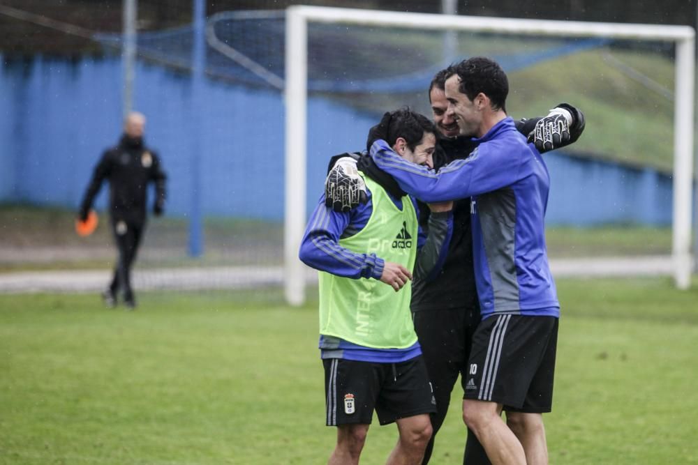 Entrenamiento del Real Oviedo