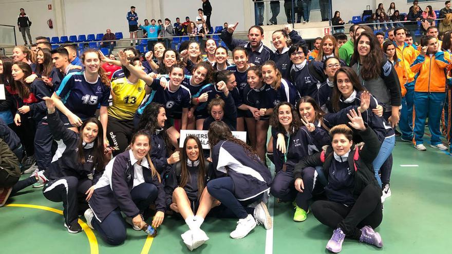 Oro para el balonmano femenino en el Andaluz Universitario