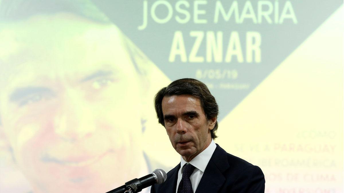 Aznar defiende una "intervención" en Venezuela para apoyar a Guaidó